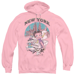 Betty Boop Singing In Ny - Pullover Hoodie Pullover Hoodie Betty Boop   