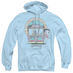 Betty Boop Bettys Trolley - Pullover Hoodie Pullover Hoodie Betty Boop   