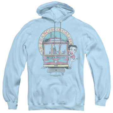 Betty Boop Bettys Trolley - Pullover Hoodie Pullover Hoodie Betty Boop   