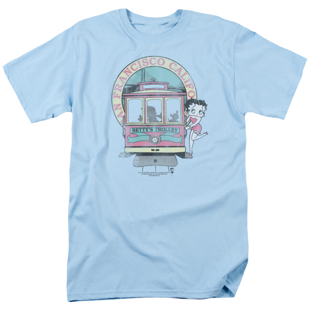 Betty Boop Bettys Trolley - Men's Regular Fit T-Shirt Men's Regular Fit T-Shirt Betty Boop   