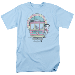 Betty Boop Bettys Trolley - Men's Regular Fit T-Shirt Men's Regular Fit T-Shirt Betty Boop   