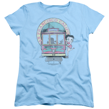 Betty Boop Bettys Trolley - Women's T-Shirt Women's T-Shirt Betty Boop   