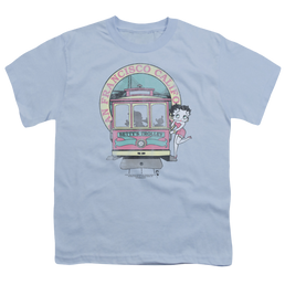 Betty Boop Bettys Trolley - Youth T-Shirt Youth T-Shirt (Ages 8-12) Betty Boop   