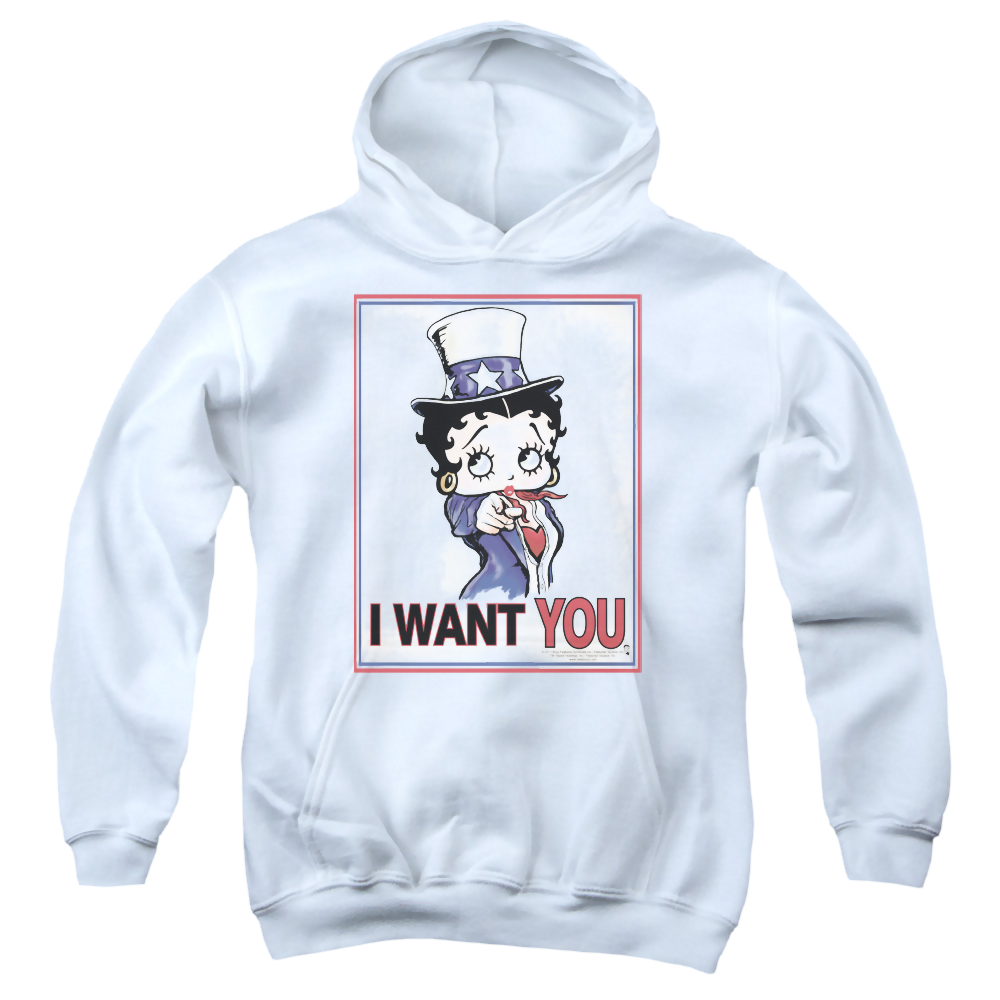 Betty Boop Auntie Boop - Youth Hoodie Youth Hoodie (Ages 8-12) Betty Boop   