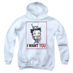 Betty Boop Auntie Boop - Youth Hoodie Youth Hoodie (Ages 8-12) Betty Boop   