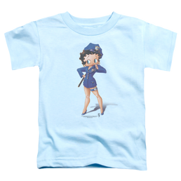 Betty Boop Officer Boop - Kid's T-Shirt Kid's T-Shirt (Ages 4-7) Betty Boop   
