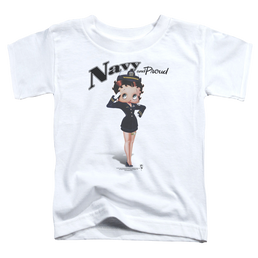 Betty Boop Navy Boop - Toddler T-Shirt Toddler T-Shirt Betty Boop   