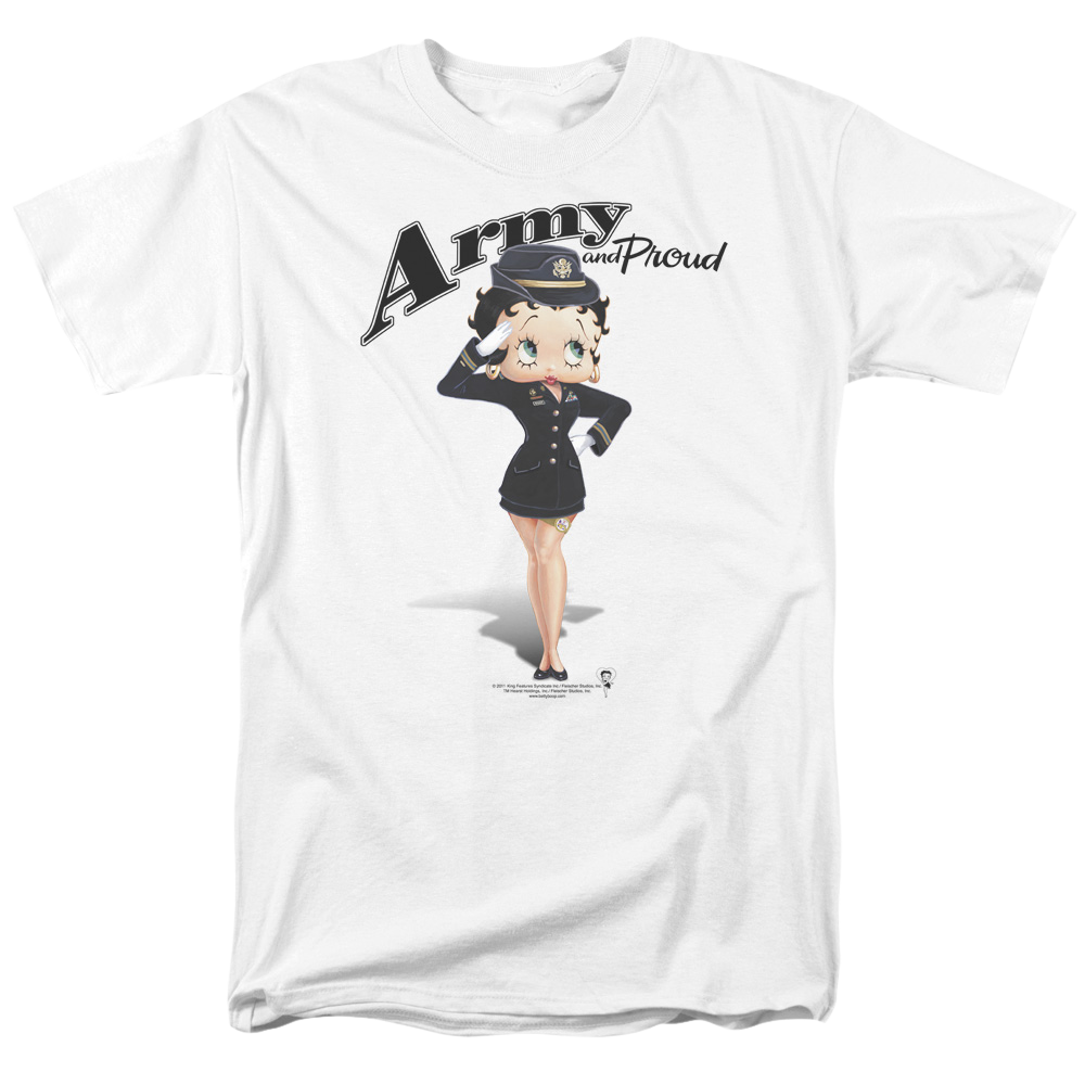 Betty Boop Army Boop - Men's Regular Fit T-Shirt Men's Regular Fit T-Shirt Betty Boop   