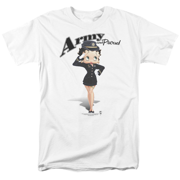 Betty Boop Army Boop - Men's Regular Fit T-Shirt Men's Regular Fit T-Shirt Betty Boop   