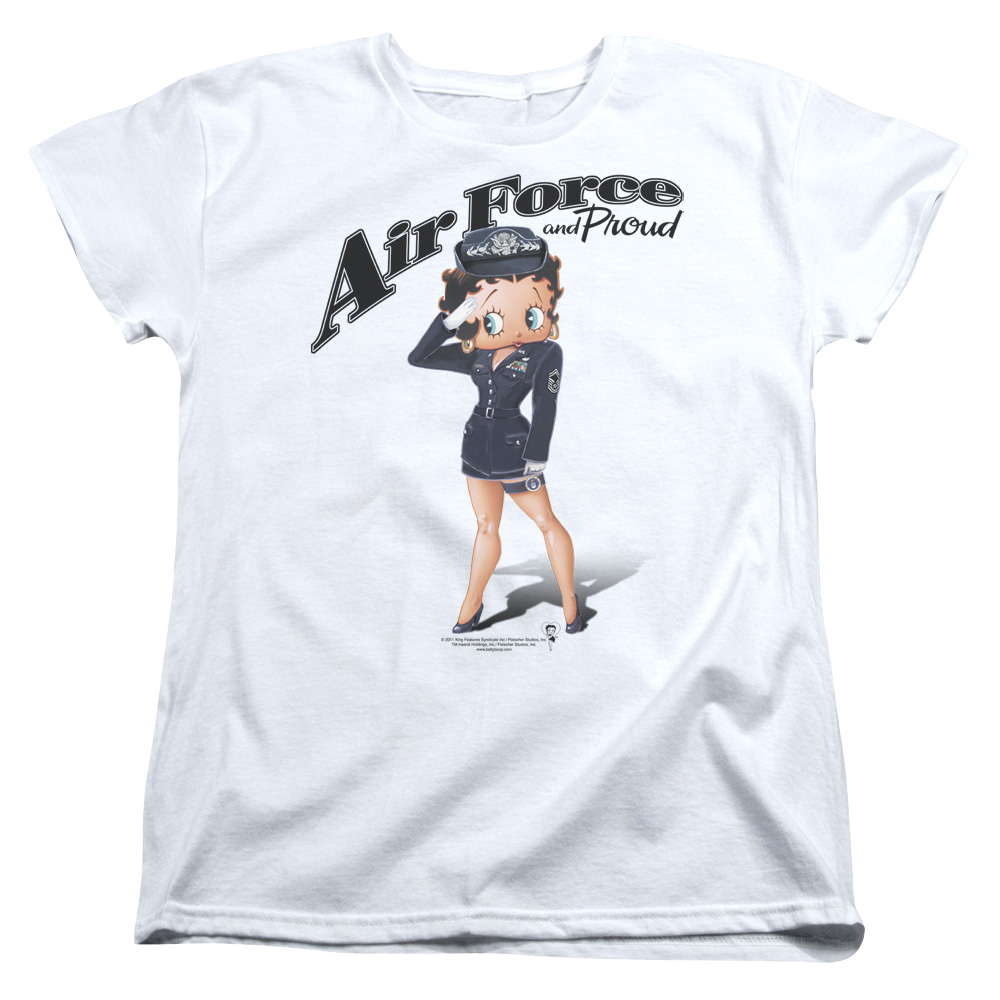 Betty Boop Air Force Boop - Women's T-Shirt Women's T-Shirt Betty Boop   