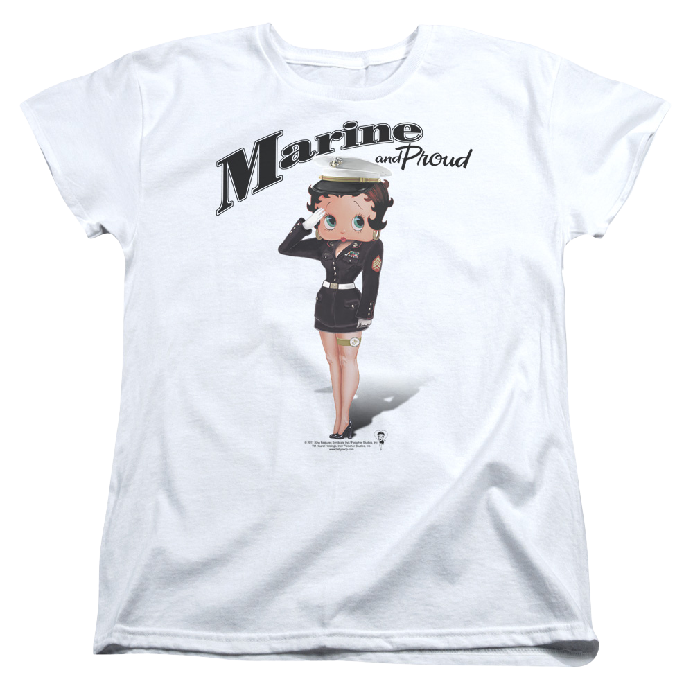 Betty Boop Marine Boop - Women's T-Shirt Women's T-Shirt Betty Boop   