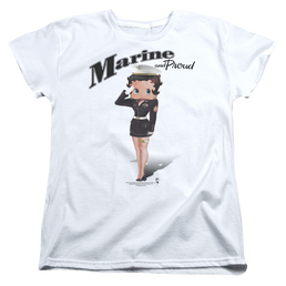 Betty Boop Marine Boop - Women's T-Shirt Women's T-Shirt Betty Boop   