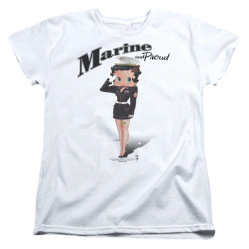 Betty Boop Marine Boop - Women's T-Shirt Women's T-Shirt Betty Boop   