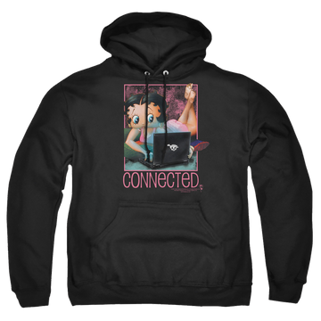 Betty Boop Connected - Pullover Hoodie Pullover Hoodie Betty Boop   