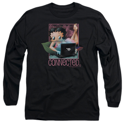 Betty Boop Connected - Men's Long Sleeve T-Shirt Men's Long Sleeve T-Shirt Betty Boop   