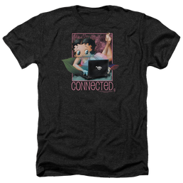 Betty Boop Connected - Men's Heather T-Shirt Men's Heather T-Shirt Betty Boop   