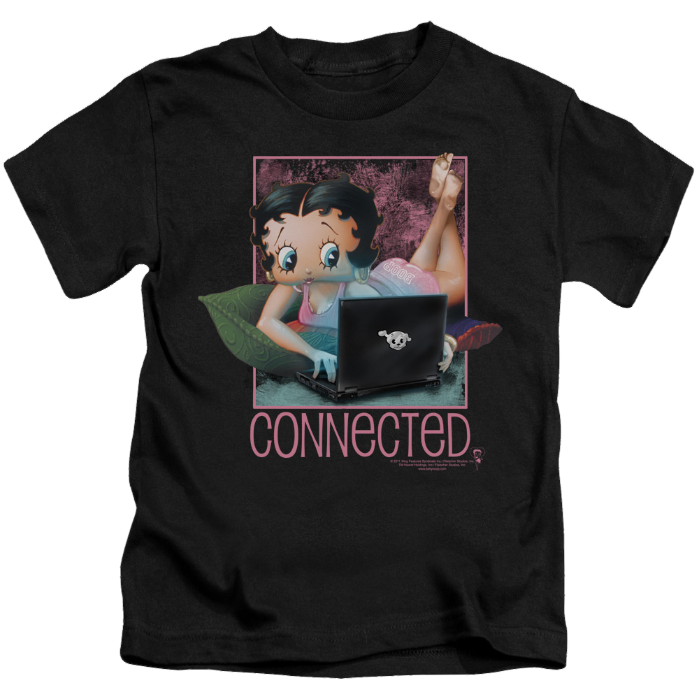 Betty Boop Connected - Kid's T-Shirt Kid's T-Shirt (Ages 4-7) Betty Boop   