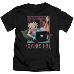 Betty Boop Connected - Kid's T-Shirt Kid's T-Shirt (Ages 4-7) Betty Boop   
