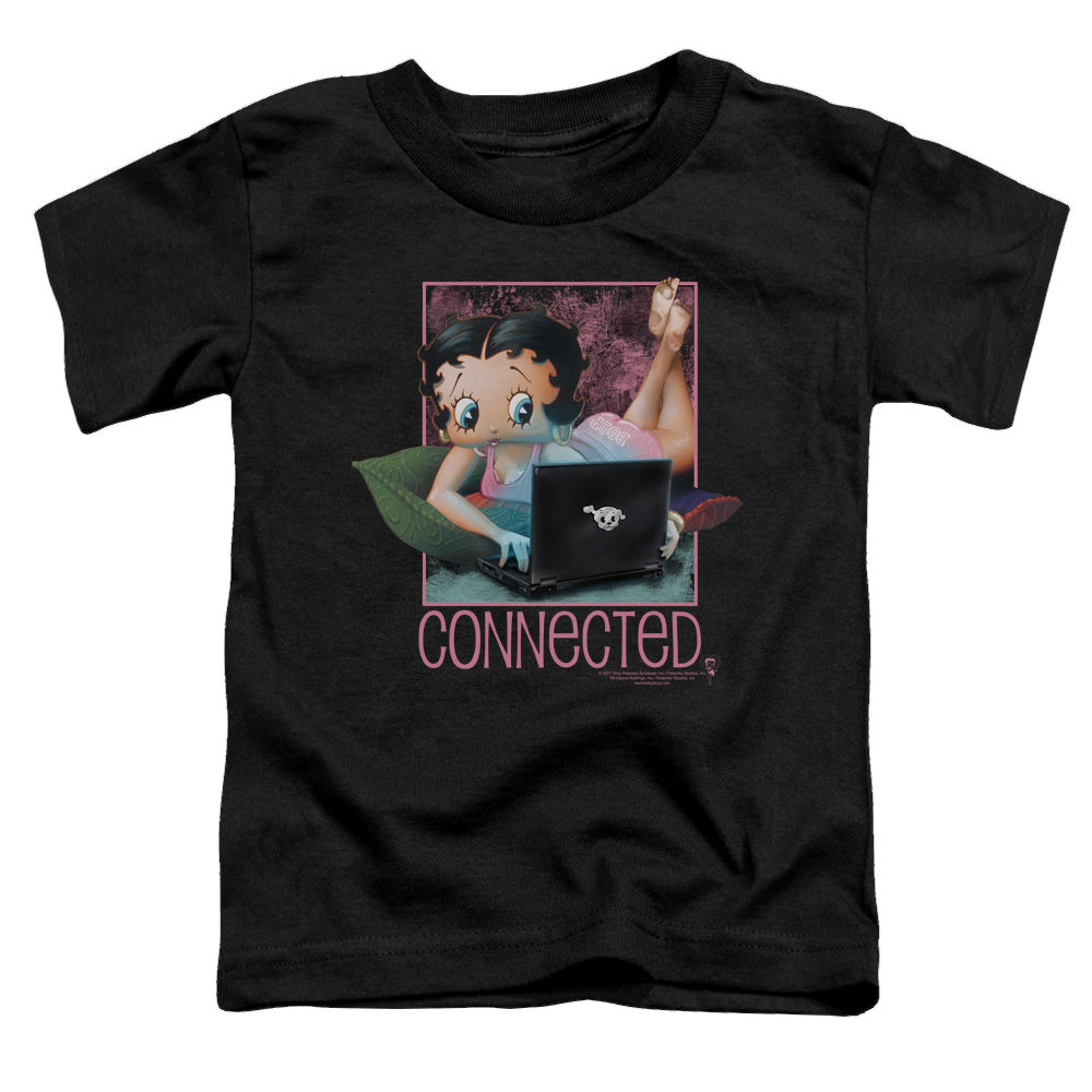 Betty Boop Connected - Toddler T-Shirt Toddler T-Shirt Betty Boop   