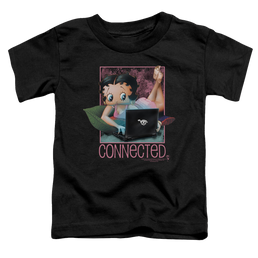Betty Boop Connected - Toddler T-Shirt Toddler T-Shirt Betty Boop   