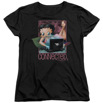 Betty Boop Connected - Women's T-Shirt Women's T-Shirt Betty Boop   