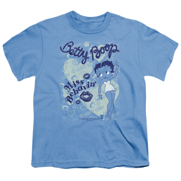 Betty Boop Miss Behavin - Youth T-Shirt Youth T-Shirt (Ages 8-12) Betty Boop   