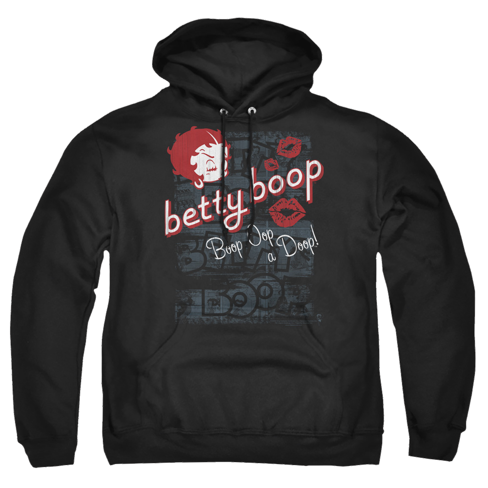 Betty Boop Boop Oop - Pullover Hoodie Pullover Hoodie Betty Boop   