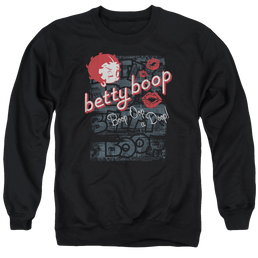 Betty Boop Boop Oop - Men's Crewneck Sweatshirt Men's Crewneck Sweatshirt Betty Boop   