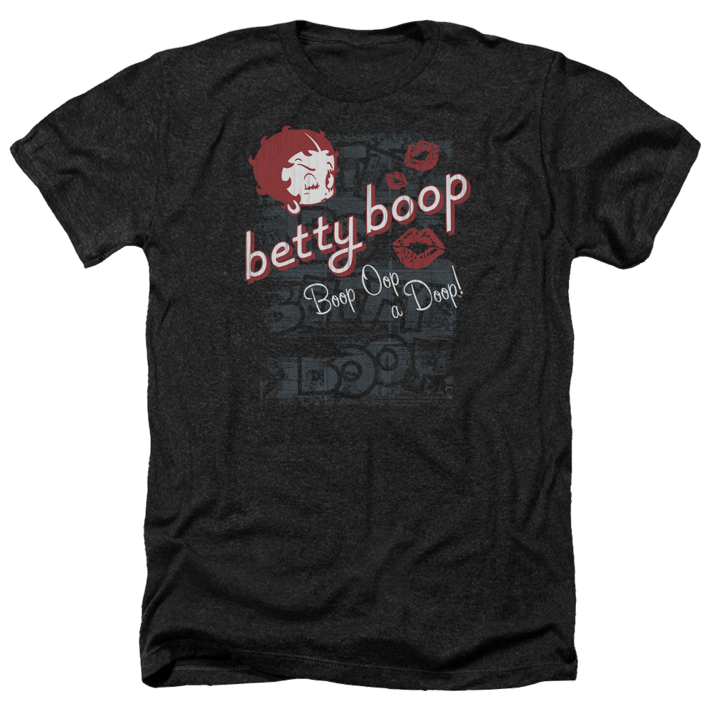 Betty Boop Boop Oop - Men's Heather T-Shirt Men's Heather T-Shirt Betty Boop   