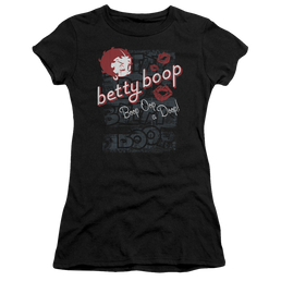 Betty Boop Boop Oop - Juniors T-Shirt Juniors T-Shirt Betty Boop   