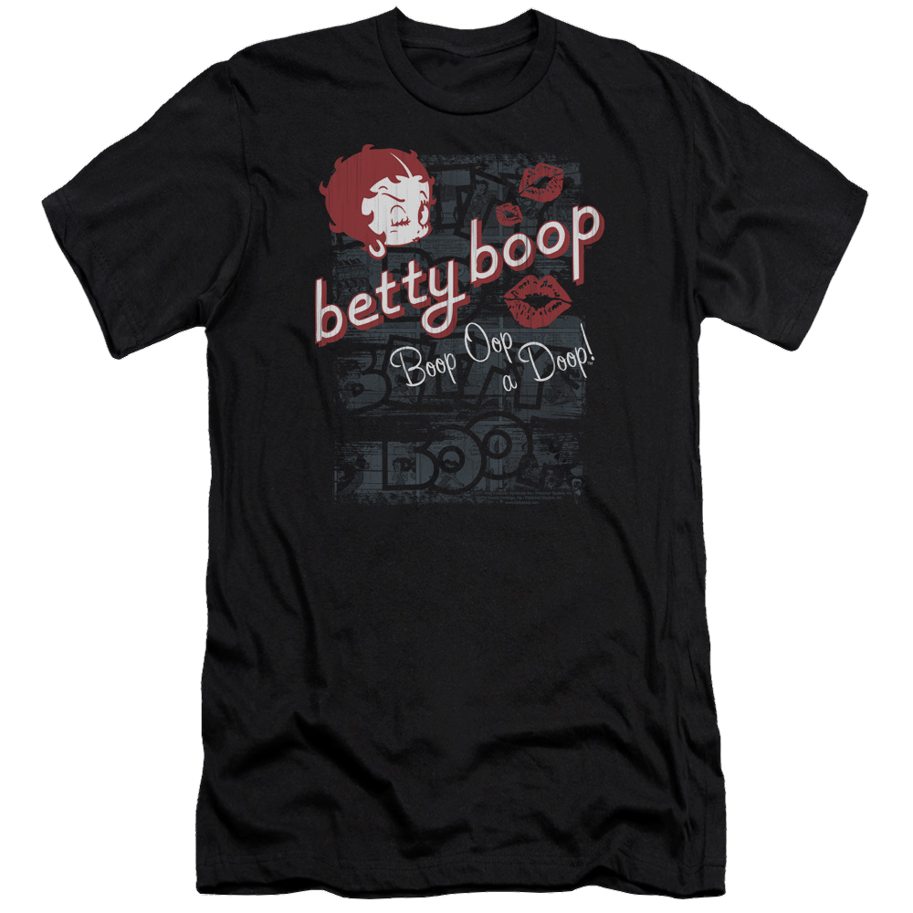 Betty Boop Boop Oop - Men's Premium Slim Fit T-Shirt Men's Premium Slim Fit T-Shirt Betty Boop   