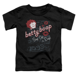 Betty Boop Boop Oop - Toddler T-Shirt Toddler T-Shirt Betty Boop   