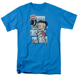 Betty Boop Comic Strip - Men's Regular Fit T-Shirt Men's Regular Fit T-Shirt Betty Boop   