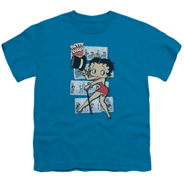 Betty Boop Comic Strip - Youth T-Shirt Youth T-Shirt (Ages 8-12) Betty Boop   