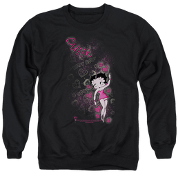 Betty Boop Cutie - Men's Crewneck Sweatshirt Men's Crewneck Sweatshirt Betty Boop   