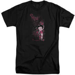 Betty Boop Cutie - Men's Tall Fit T-Shirt Men's Tall Fit T-Shirt Betty Boop   
