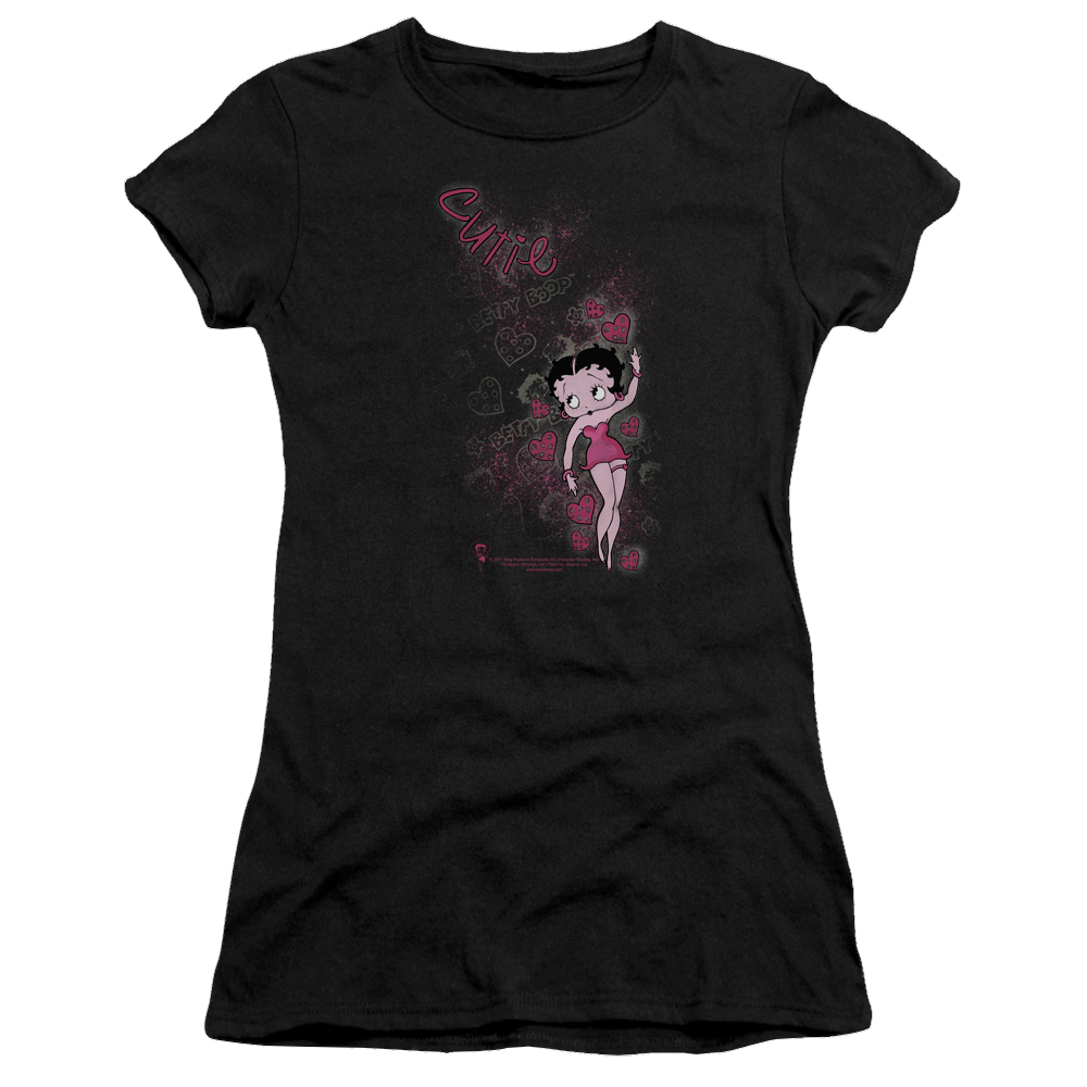 Betty Boop Cutie - Juniors T-Shirt Juniors T-Shirt Betty Boop   