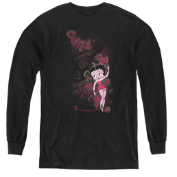 Betty Boop Cutie - Youth Long Sleeve T-Shirt Youth Long Sleeve T-Shirt Betty Boop   
