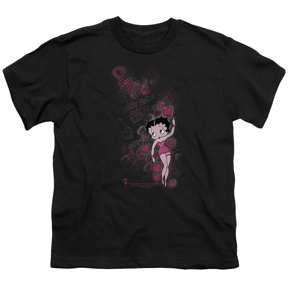 Betty Boop Cutie - Youth T-Shirt Youth T-Shirt (Ages 8-12) Betty Boop   