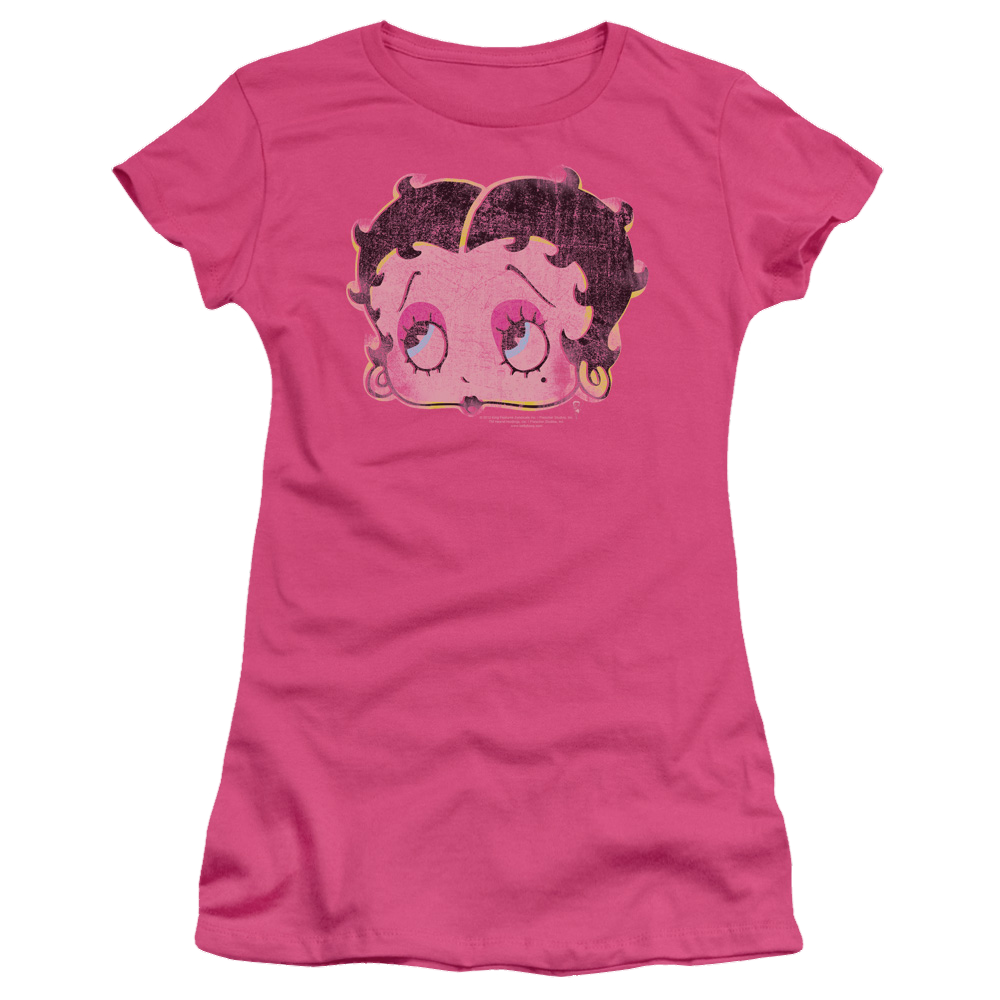 Betty Boop Pop Art Boop - Juniors T-Shirt Juniors T-Shirt Betty Boop   