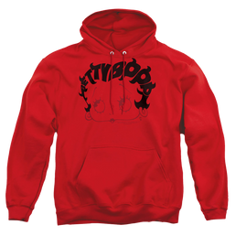 Betty Boop Word Hair - Pullover Hoodie Pullover Hoodie Betty Boop   