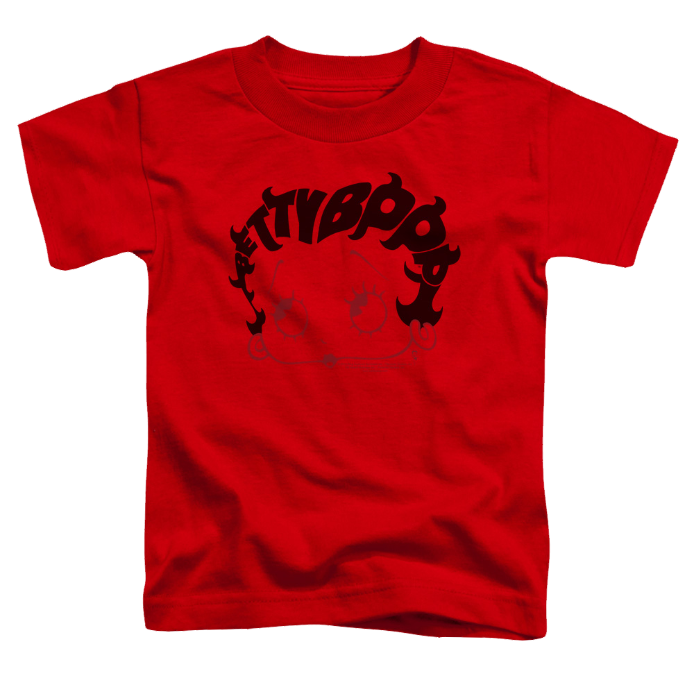 Betty Boop Word Hair - Toddler T-Shirt Toddler T-Shirt Betty Boop   