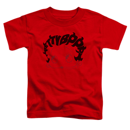 Betty Boop Word Hair - Toddler T-Shirt Toddler T-Shirt Betty Boop   
