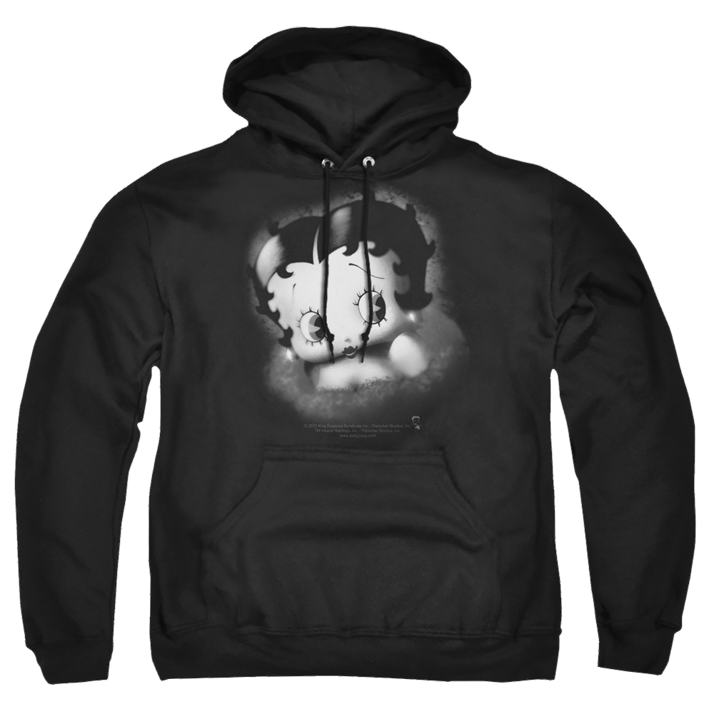 Betty Boop Vintage Star - Pullover Hoodie Pullover Hoodie Betty Boop   