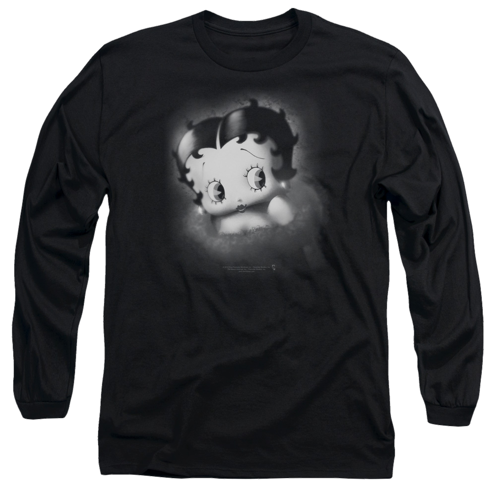 Betty Boop Vintage Star - Men's Long Sleeve T-Shirt Men's Long Sleeve T-Shirt Betty Boop   