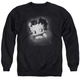 Betty Boop Vintage Star - Men's Crewneck Sweatshirt Men's Crewneck Sweatshirt Betty Boop   