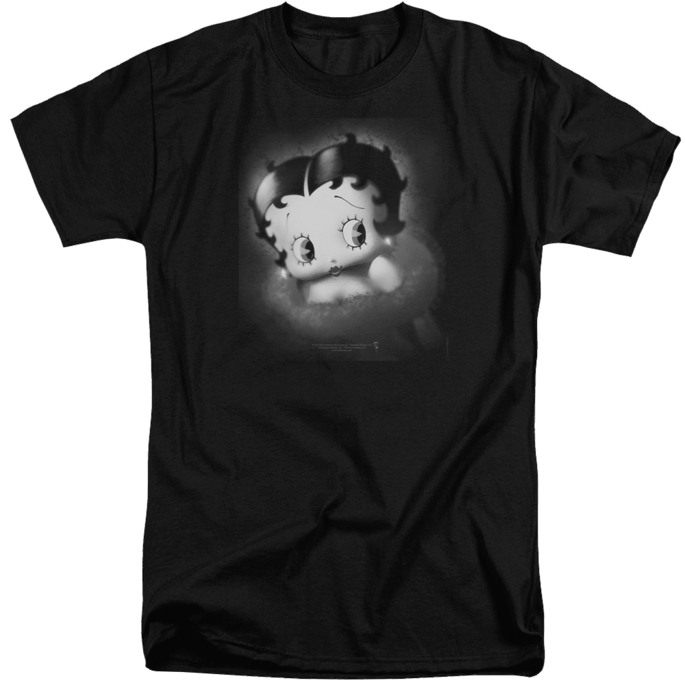 Betty Boop Vintage Star - Men's Tall Fit T-Shirt Men's Tall Fit T-Shirt Betty Boop   