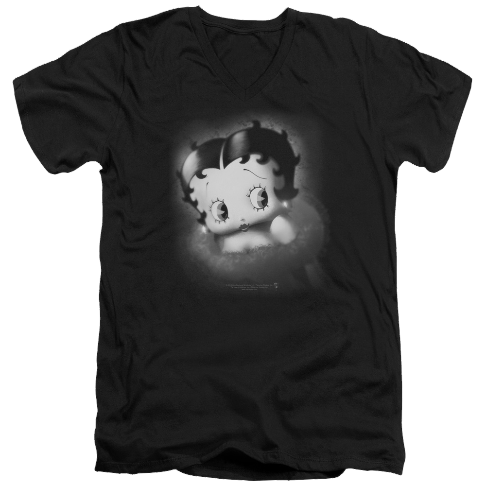 Betty Boop Vintage Star - Men's V-Neck T-Shirt Men's V-Neck T-Shirt Betty Boop   