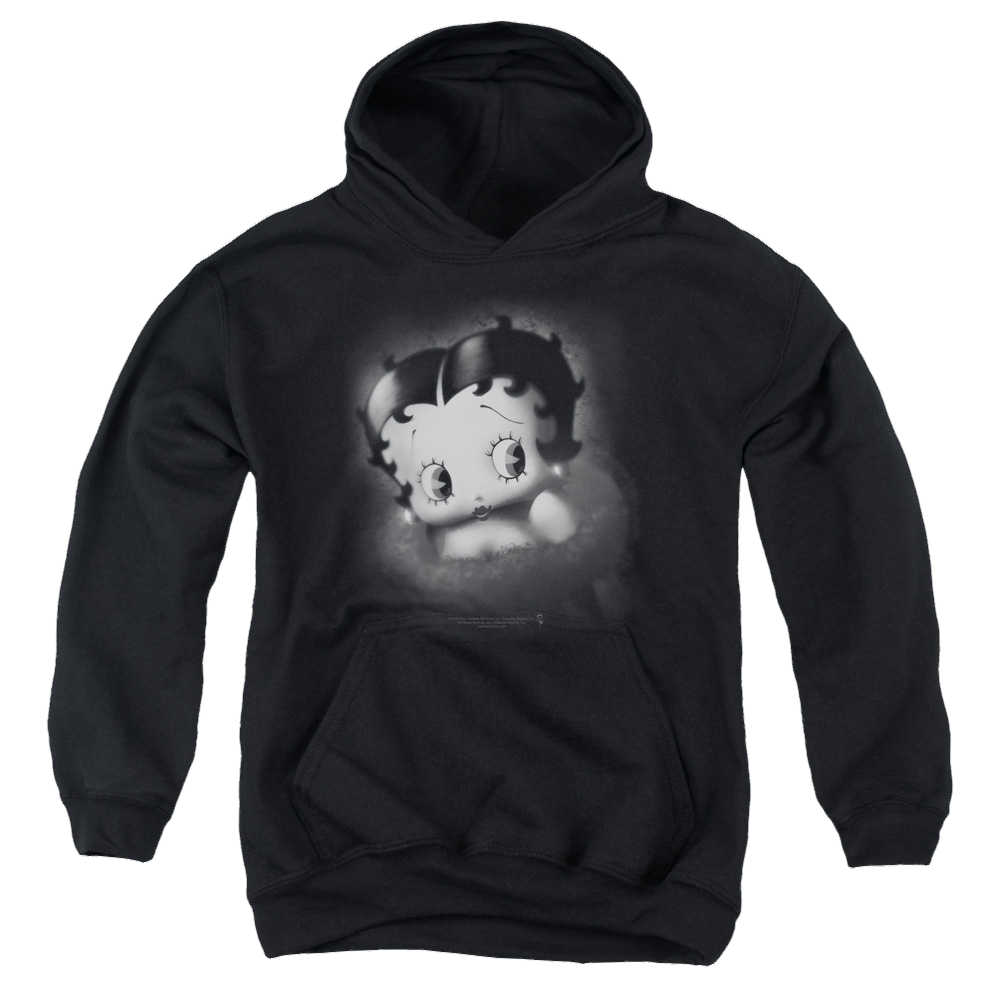 Betty Boop Vintage Star - Youth Hoodie Youth Hoodie (Ages 8-12) Betty Boop   