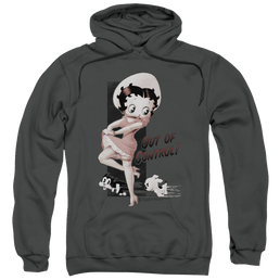 Betty Boop Out Of Control - Pullover Hoodie Pullover Hoodie Betty Boop   